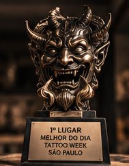 Troféu 1º lugar Melhor do dia